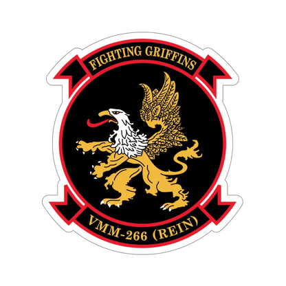 VMM 266 REIN Fighting Griffins (USMC) STICKER Vinyl Die-Cut Decal 5 Inch - The Sticker Space