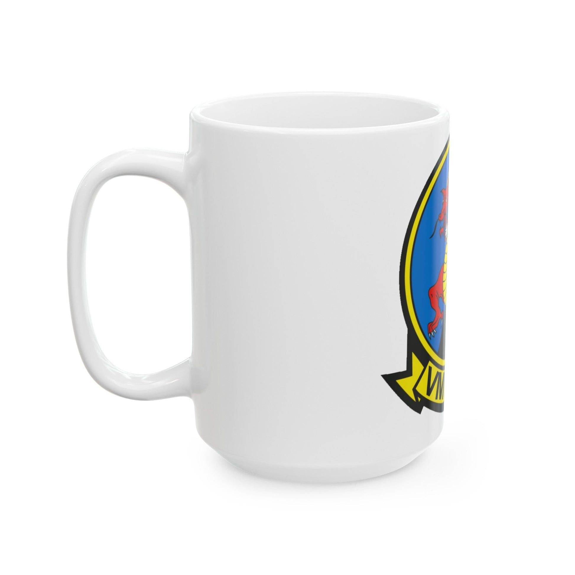 VMM 268 Marine Medium Tiltrotor Squadron 268 (USMC) White Coffee Mug-The Sticker Space