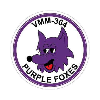 VMM 364 Marine Medium Tiltrotor Squadron 364 (USMC) STICKER Vinyl Die-Cut Decal 4 Inch - The Sticker Space