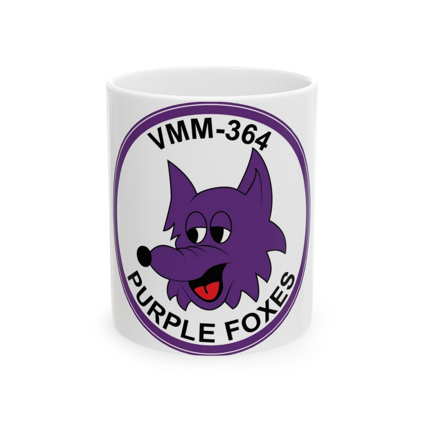 VMM 364 Marine Medium Tiltrotor Squadron 364 (USMC) White Coffee Mug-11oz-The Sticker Space