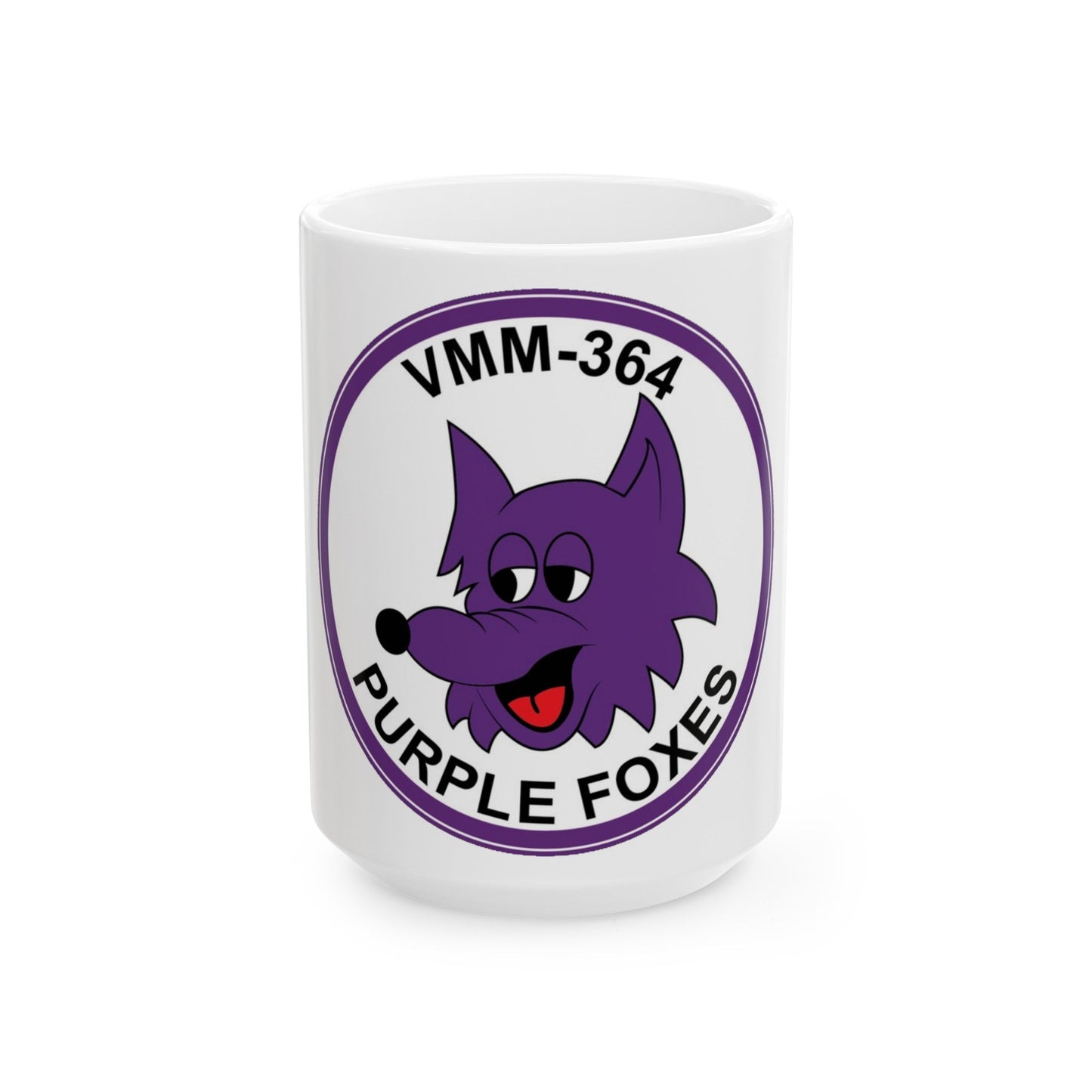 VMM 364 Marine Medium Tiltrotor Squadron 364 (USMC) White Coffee Mug-15oz-The Sticker Space