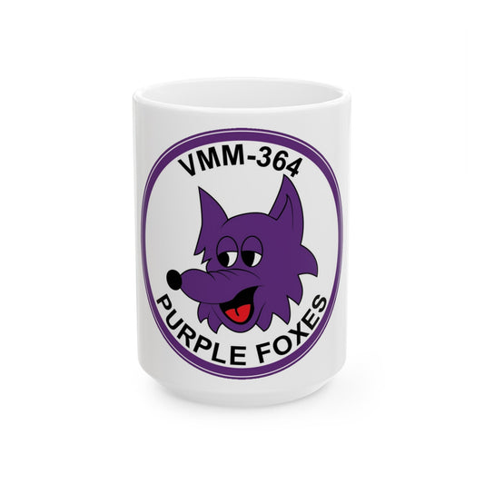 VMM 364 Marine Medium Tiltrotor Squadron 364 (USMC) White Coffee Mug-15oz-The Sticker Space