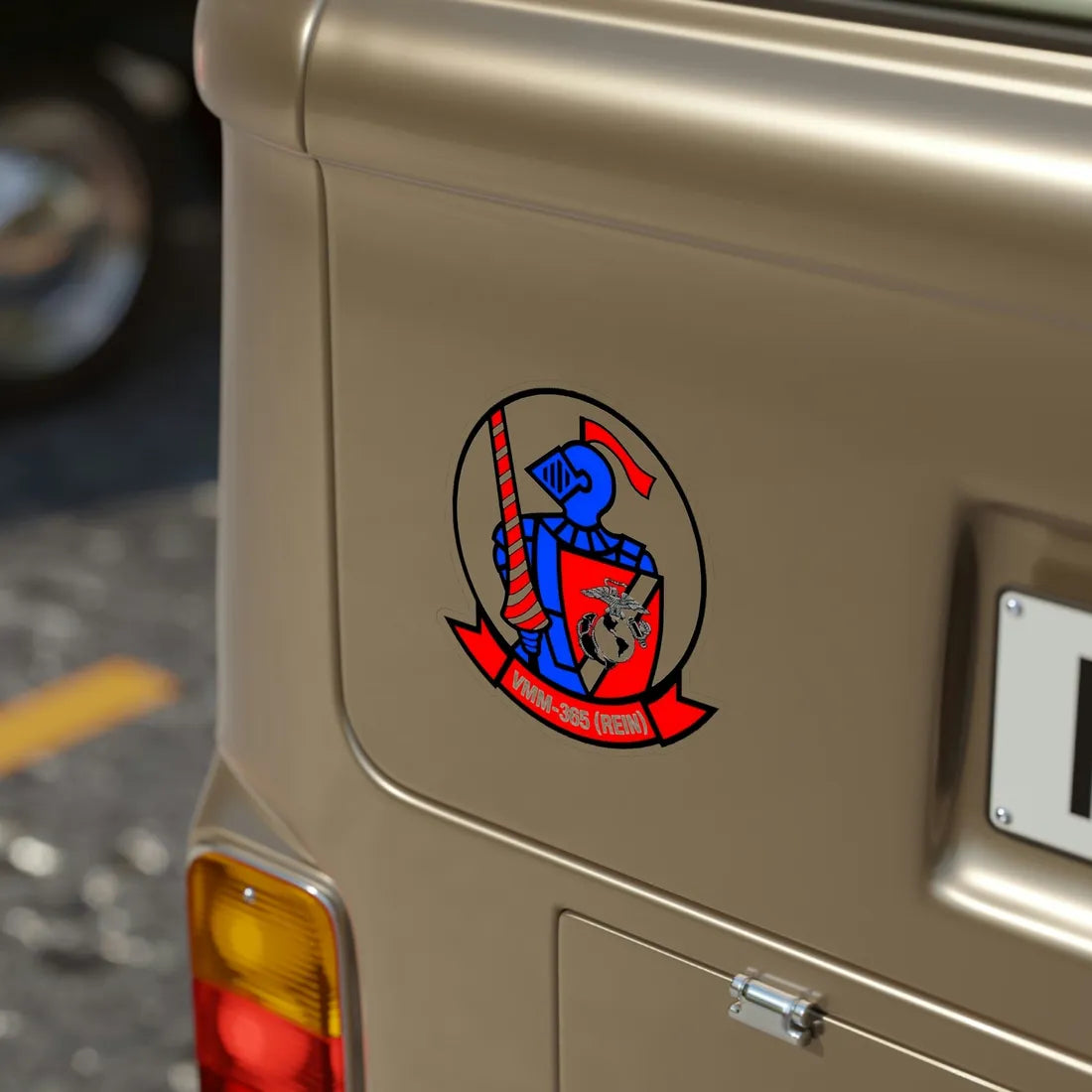 VMM 365 Marine Medium Tiltrotor Squadron 365 (USMC) Transparent STICKER Die-Cut Vinyl Decal - The Sticker Space