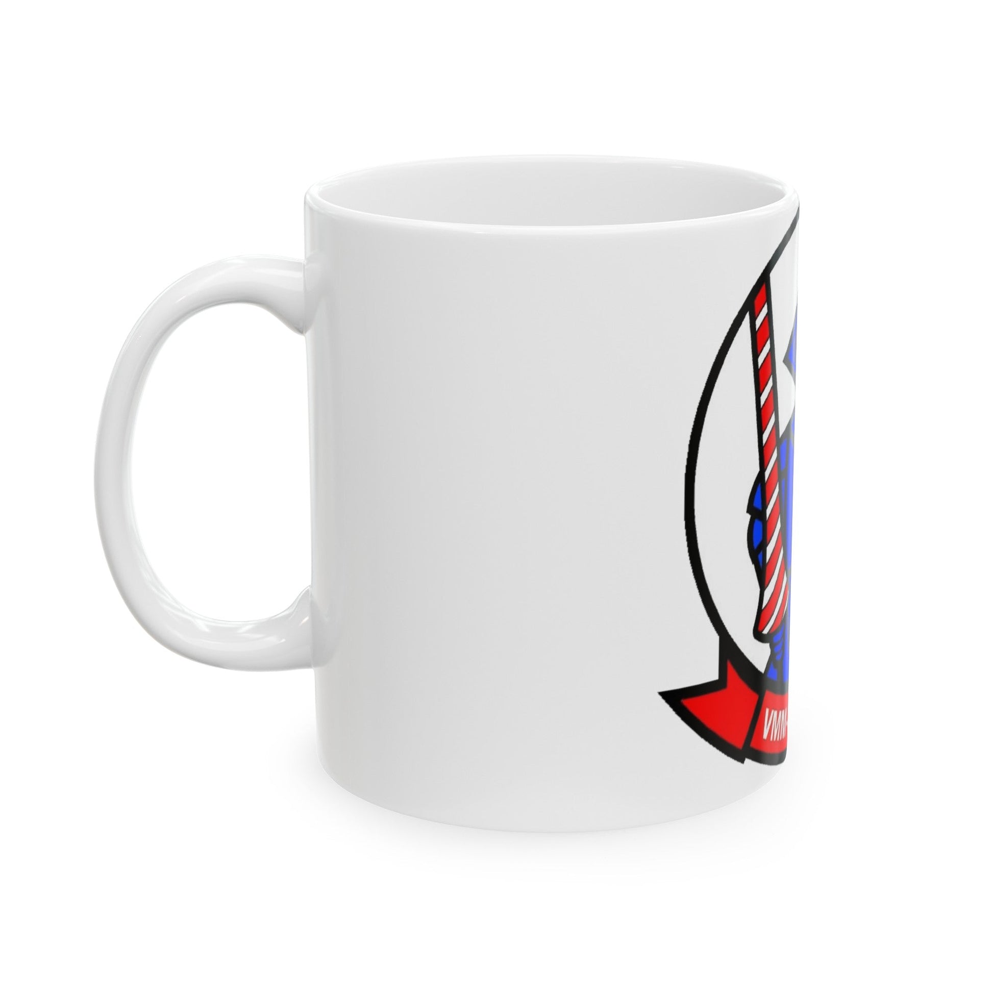 VMM 365 Marine Medium Tiltrotor Squadron 365 (USMC) White Coffee Mug-The Sticker Space