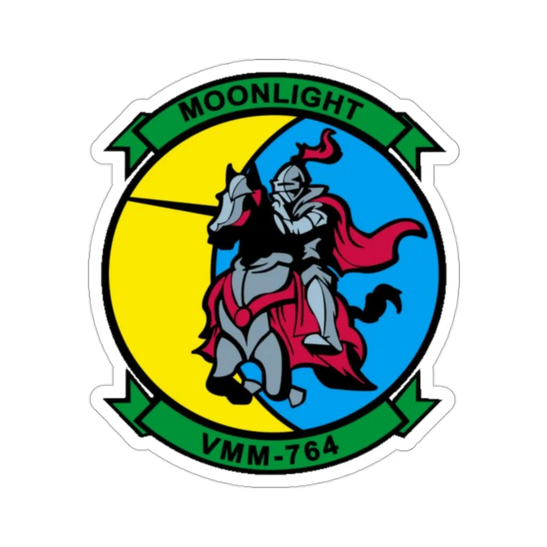 VMM 764 Marine Medium Tiltrotor Squadron 764 (USMC) STICKER Vinyl Die-Cut Decal 2 Inch - The Sticker Space