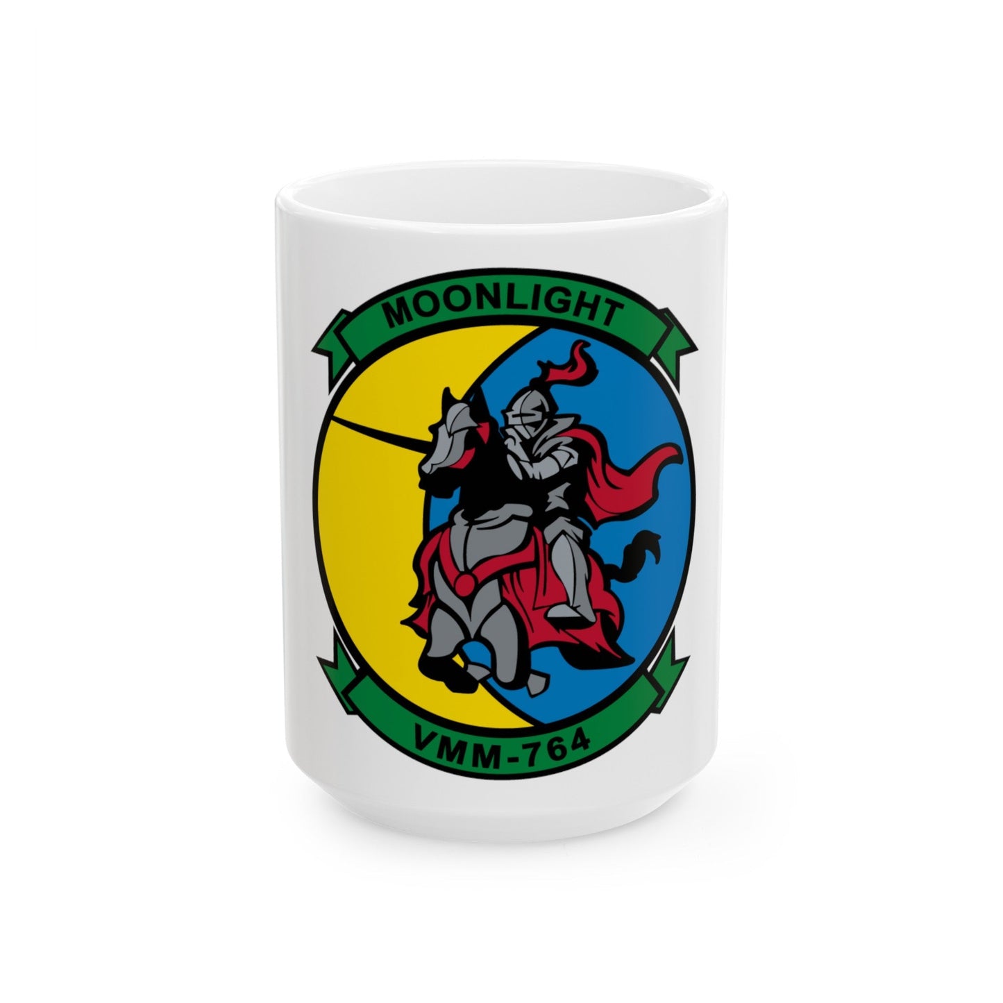 VMM 764 Moonlight (USMC) White Coffee Mug-15oz-The Sticker Space