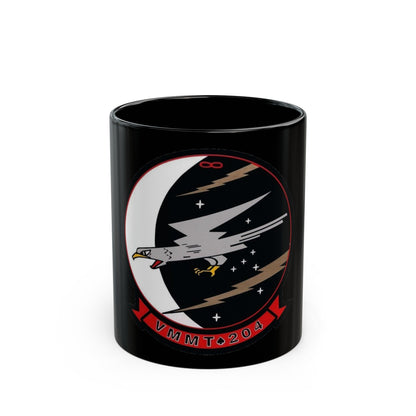 VMMT 204 Marine Medium Tiltrotor Training Squadron 204 (USMC) Black Coffee Mug-11oz-The Sticker Space