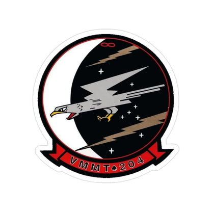 VMMT 204 Marine Medium Tiltrotor Training Squadron 204 (USMC) Transparent STICKER Die-Cut Vinyl Decal 2 Inch - The Sticker Space