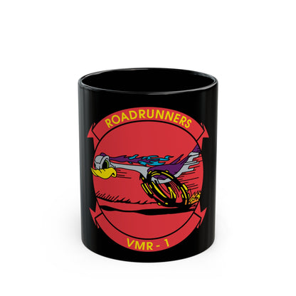 VMR 1 Roadrunners (USMC) Black Coffee Mug-11oz-The Sticker Space