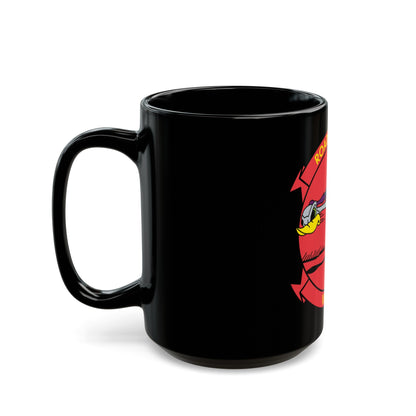 VMR 1 Roadrunners (USMC) Black Coffee Mug-The Sticker Space
