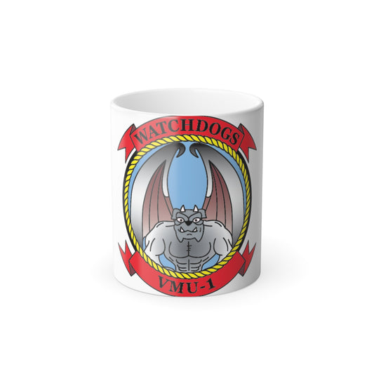 VMU 1 Watchdogs 2 (USMC) Color Changing Mug 11oz-11oz-The Sticker Space