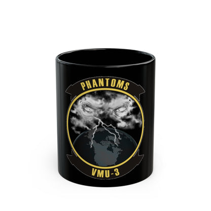 VMU 3 Phantoms (USMC) Black Coffee Mug-11oz-The Sticker Space