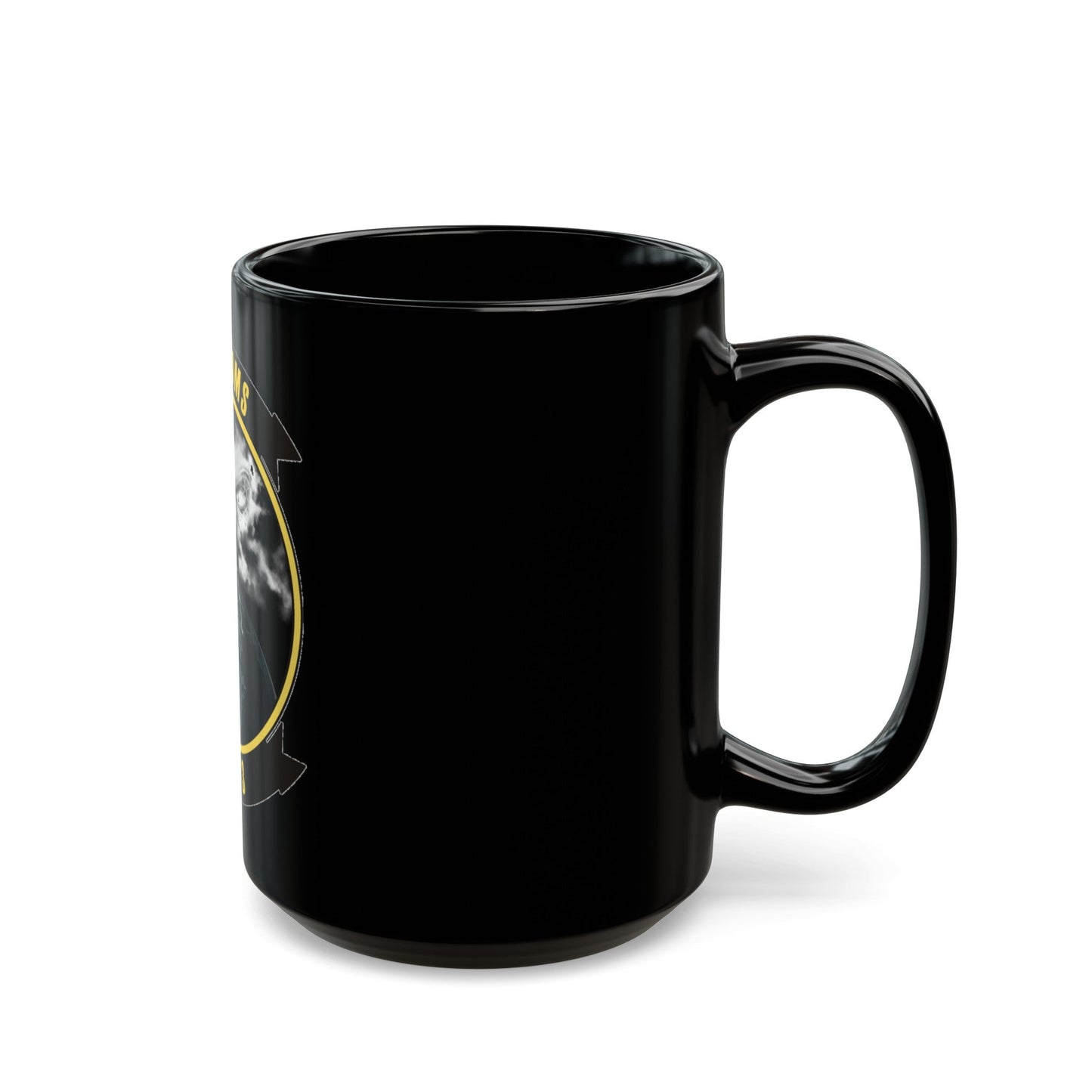 VMU 3 Phantoms (USMC) Black Coffee Mug-The Sticker Space