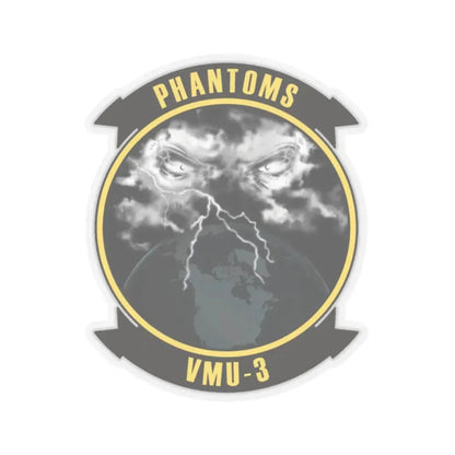 VMU 3 Phantoms (USMC) STICKER Vinyl Kiss-Cut Decal 2 Inch Transparent - The Sticker Space
