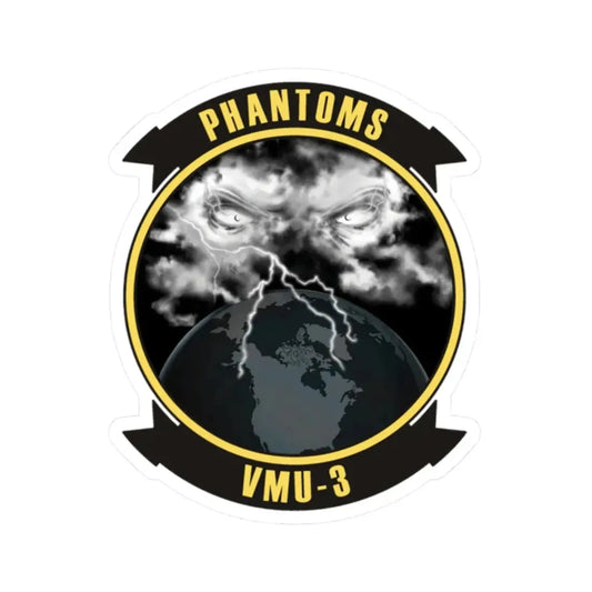 VMU 3 Phantoms (USMC) STICKER Vinyl Kiss-Cut Decal 2 Inch White - The Sticker Space