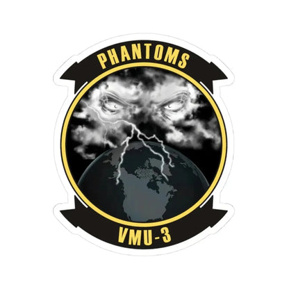 VMU 3 Phantoms (USMC) STICKER Vinyl Kiss-Cut Decal 3 Inch White - The Sticker Space