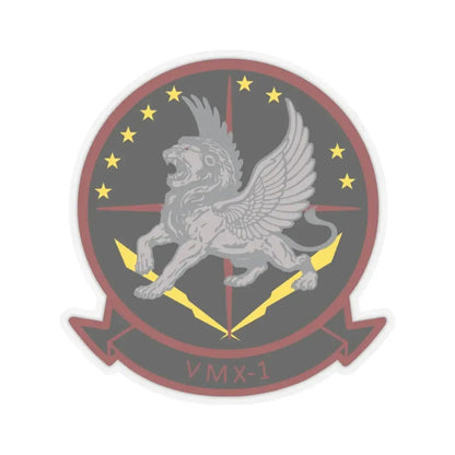 VMX 1 Flying Lions (USMC) STICKER Vinyl Kiss-Cut Decal 6 Inch Transparent - The Sticker Space
