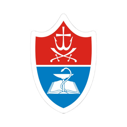 VNMU (Ukraine) (Coat of Arms) STICKER Vinyl Kiss-Cut Decal 4 Inch White - The Sticker Space