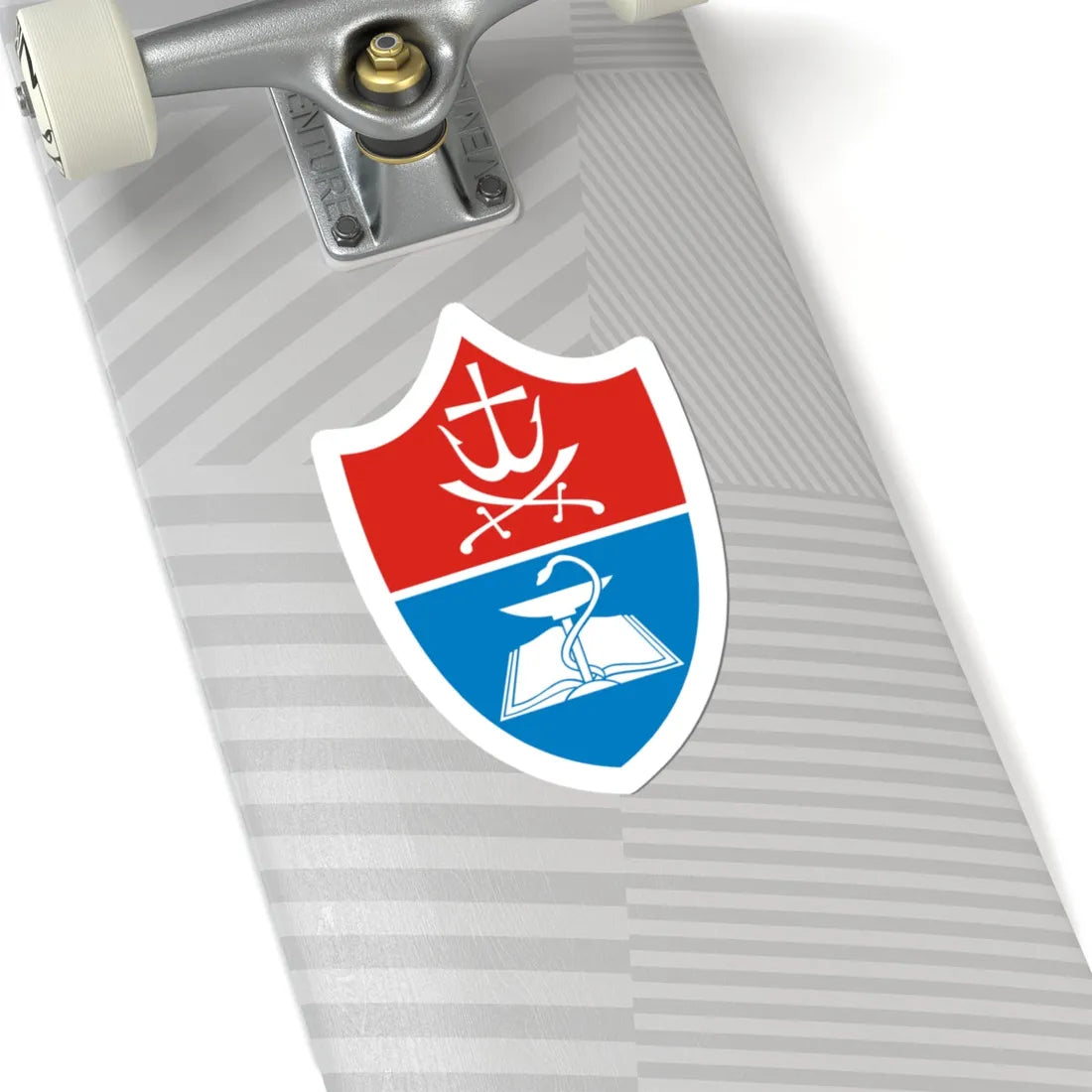 VNMU (Ukraine) (Coat of Arms) STICKER Vinyl Kiss-Cut Decal - The Sticker Space