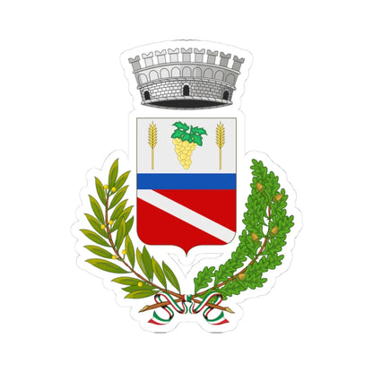 Vo-Stemma (Italy) (Coat of Arms) STICKER Vinyl Kiss-Cut Decal 3 Inch White - The Sticker Space