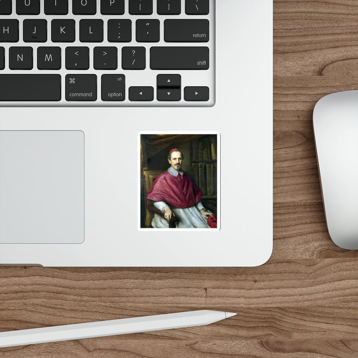 VOET, Jacob Ferdinand - Cardinal Carlo Cerri (Artwork) STICKER Vinyl Die-Cut Decal-The Sticker Space