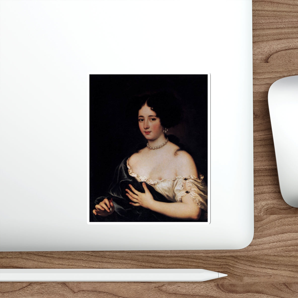 VOET, Jacob Ferdinand - Maria Mancini as Cleopatra (Artwork) STICKER Vinyl Die-Cut Decal-The Sticker Space