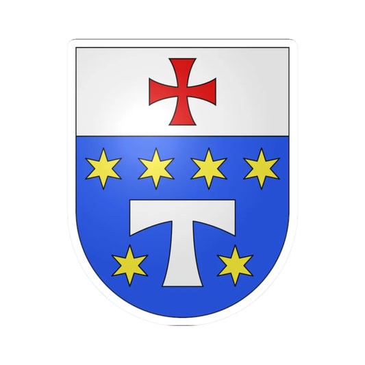 Vogorno-coat of arms (Switzerland) (Coat of Arms) STICKER Vinyl Kiss-Cut Decal 2 Inch White - The Sticker Space