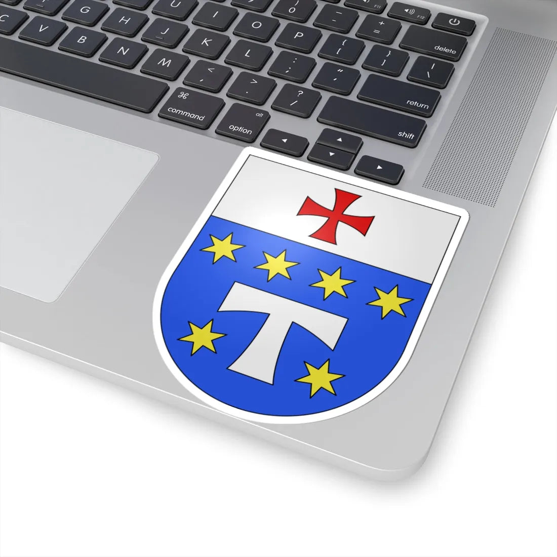 Vogorno-coat of arms (Switzerland) (Coat of Arms) STICKER Vinyl Kiss-Cut Decal - The Sticker Space
