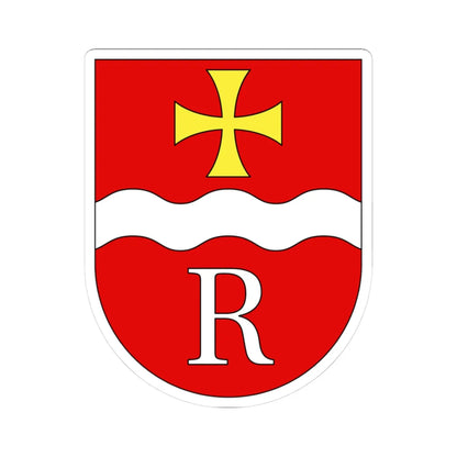 Vogtei Riviera wappen (Switzerland) (Coat of Arms) STICKER Vinyl Kiss-Cut Decal 3 Inch White - The Sticker Space