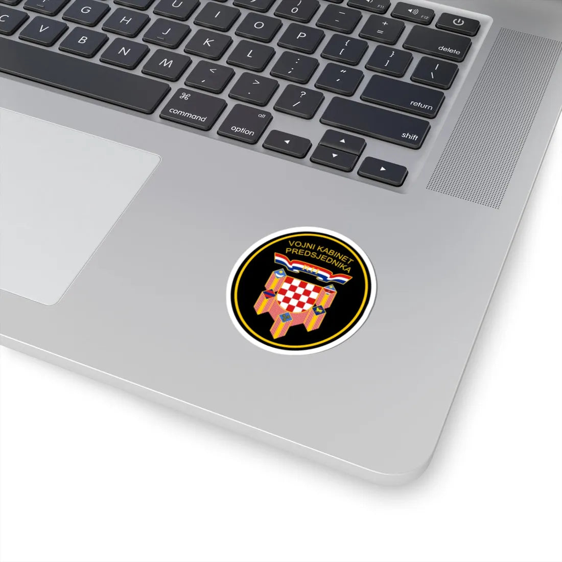 Vojni kabinet Predsjednika Republike Hrvatske (Croatia) (Coat of Arms) STICKER Vinyl Kiss-Cut Decal - The Sticker Space