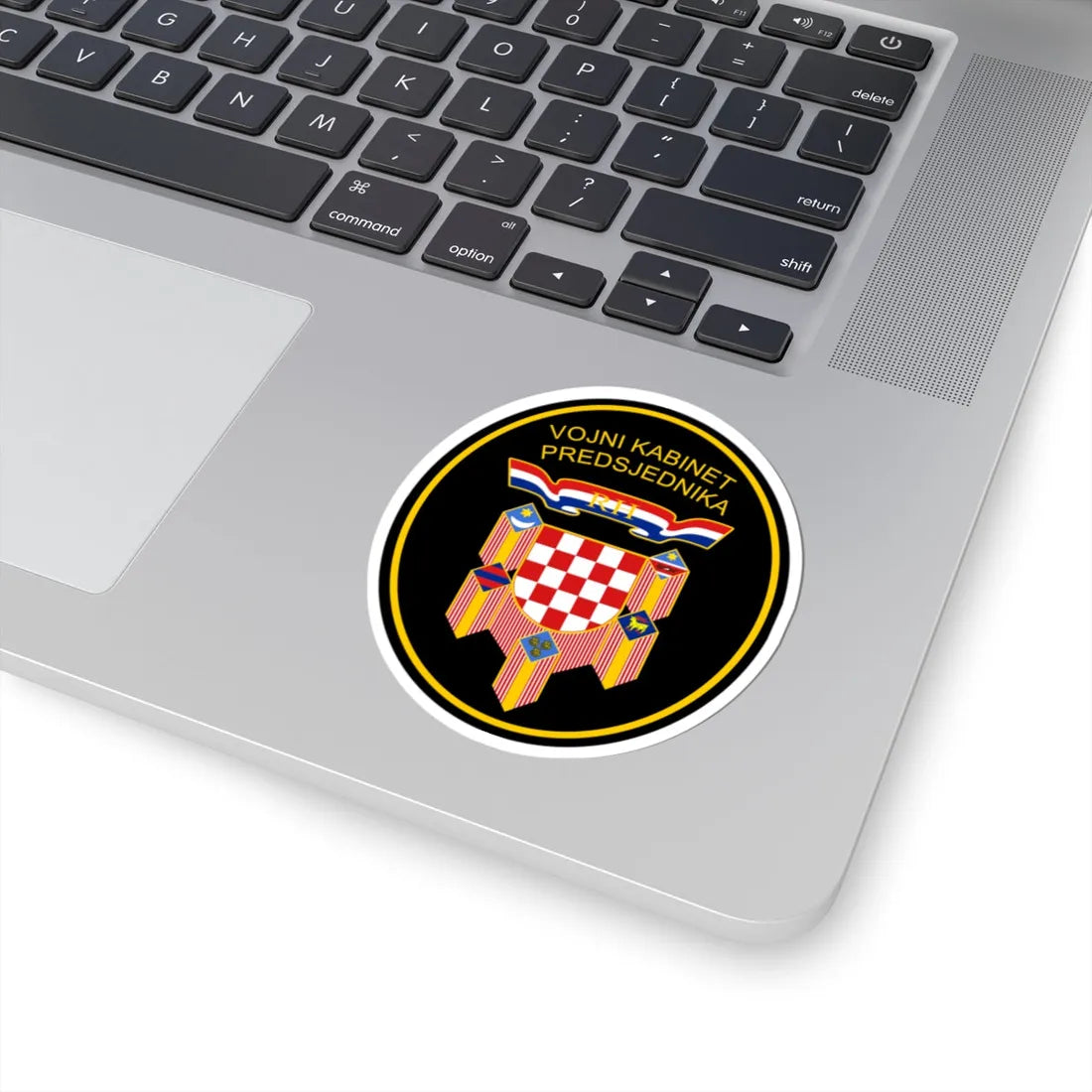 Vojni kabinet Predsjednika Republike Hrvatske (Croatia) (Coat of Arms) STICKER Vinyl Kiss-Cut Decal - The Sticker Space