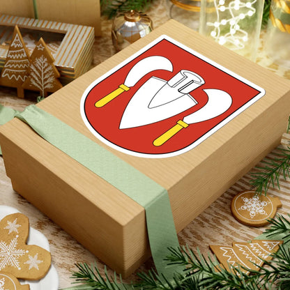 Volken-blazon (Switzerland) (Coat of Arms) STICKER Vinyl Kiss-Cut Decal - The Sticker Space