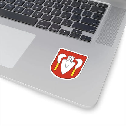 Volken-blazon (Switzerland) (Coat of Arms) STICKER Vinyl Kiss-Cut Decal - The Sticker Space