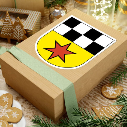 Volketswil-blazon (Switzerland) (Coat of Arms) STICKER Vinyl Kiss-Cut Decal - The Sticker Space