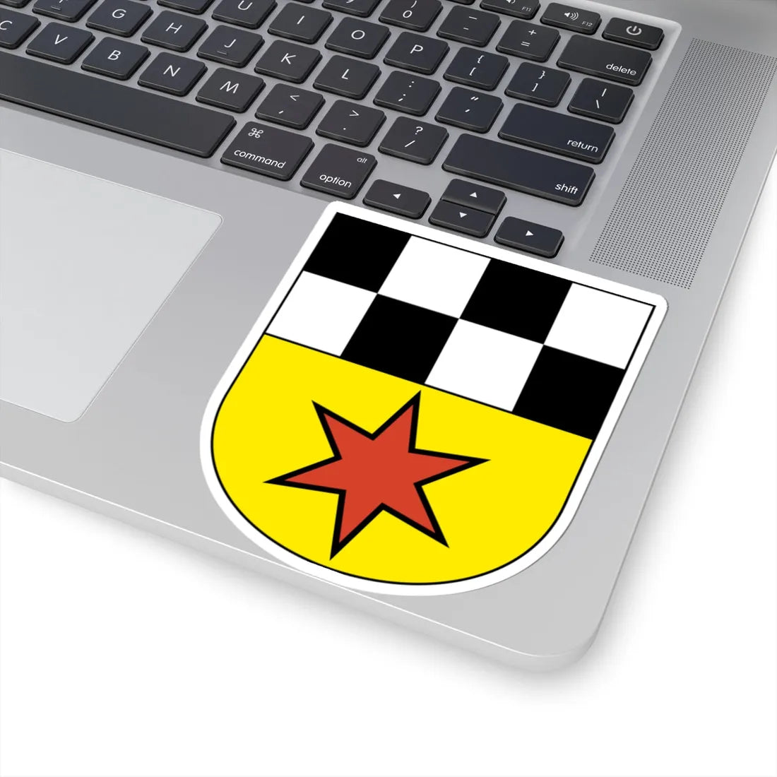 Volketswil-blazon (Switzerland) (Coat of Arms) STICKER Vinyl Kiss-Cut Decal - The Sticker Space