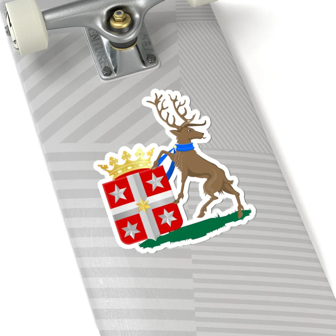 Vollenhove wapen groot (Netherlands) (Coat of Arms) STICKER Vinyl Kiss-Cut Decal - The Sticker Space