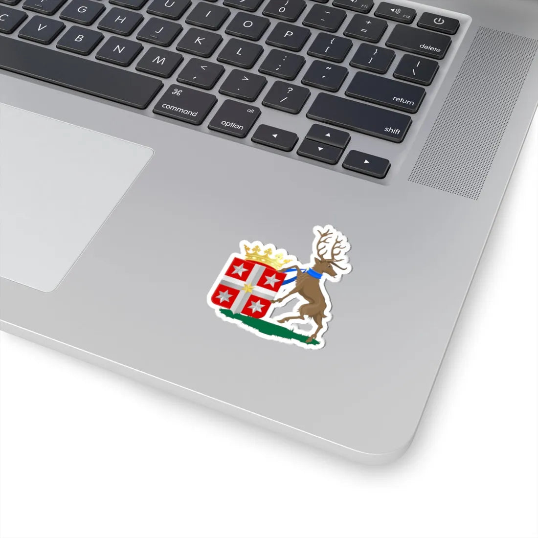 Vollenhove wapen groot (Netherlands) (Coat of Arms) STICKER Vinyl Kiss-Cut Decal - The Sticker Space