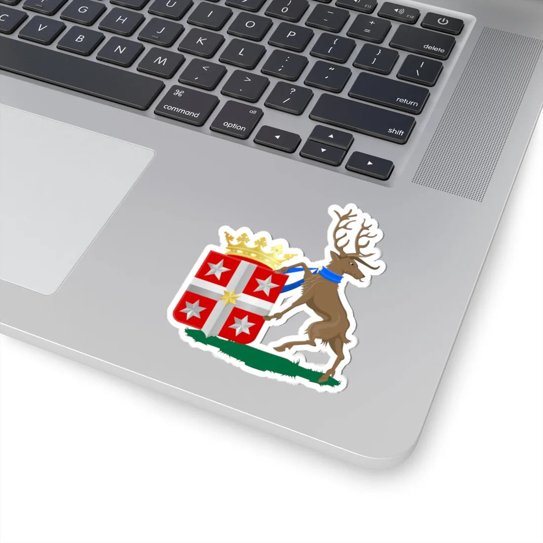 Vollenhove wapen groot (Netherlands) (Coat of Arms) STICKER Vinyl Kiss-Cut Decal - The Sticker Space