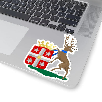 Vollenhove wapen groot (Netherlands) (Coat of Arms) STICKER Vinyl Kiss-Cut Decal - The Sticker Space