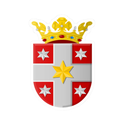 Vollenhove wapen (Netherlands) (Coat of Arms) STICKER Vinyl Kiss-Cut Decal 2 Inch White - The Sticker Space