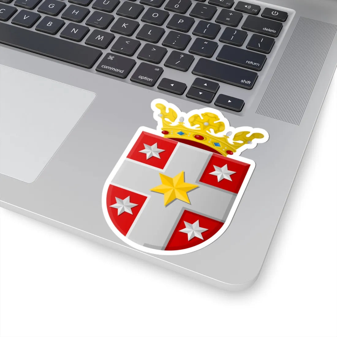 Vollenhove wapen (Netherlands) (Coat of Arms) STICKER Vinyl Kiss-Cut Decal - The Sticker Space