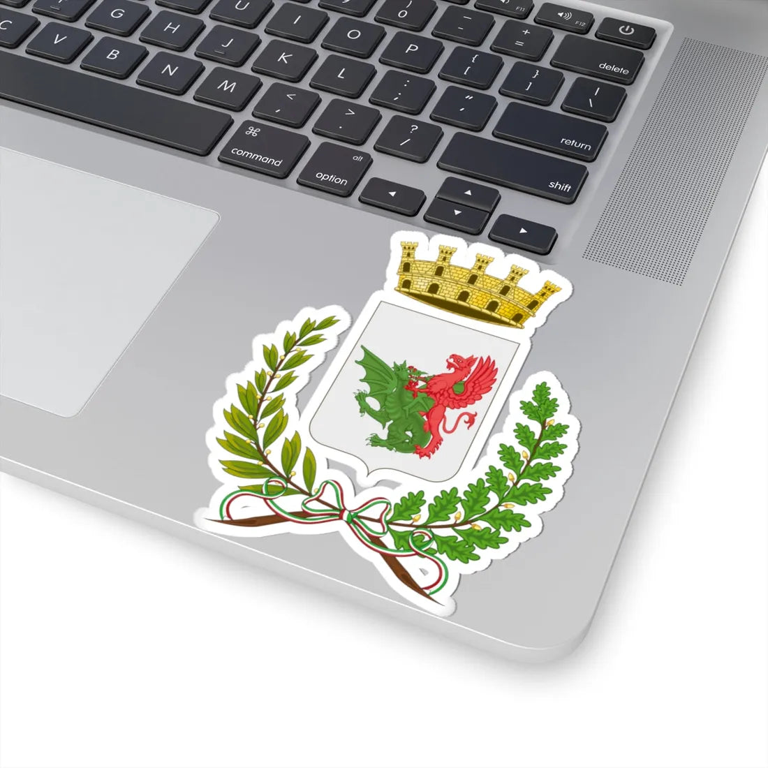 Volterra-Stemma (Italy) (Coat of Arms) STICKER Vinyl Kiss-Cut Decal - The Sticker Space