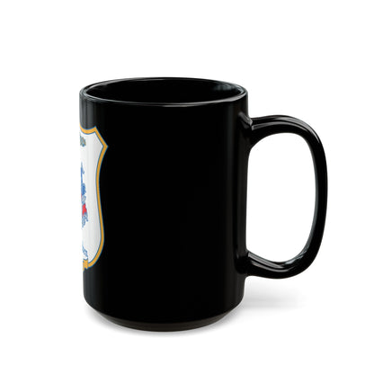 Von Steuben SSBN 632 (U.S. Navy) Black Coffee Mug-The Sticker Space