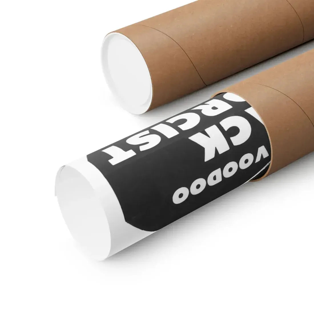 VOODOO BLACK EXORCIST 1974 - Paper Movie Poster - The Sticker Space