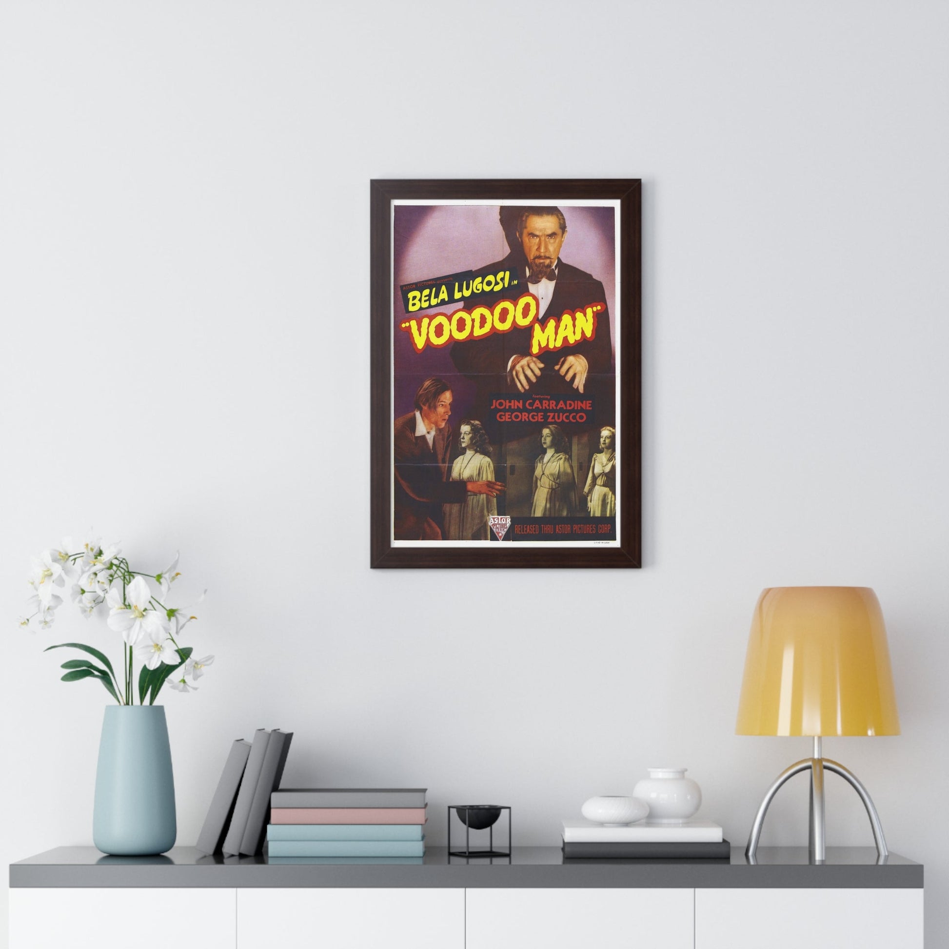 VOODOO MAN 1944 - Framed Movie Poster-The Sticker Space