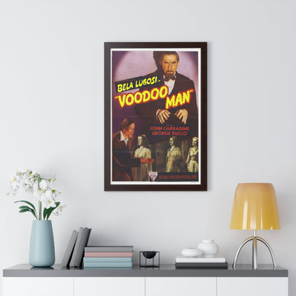 VOODOO MAN 1944 - Framed Movie Poster-The Sticker Space