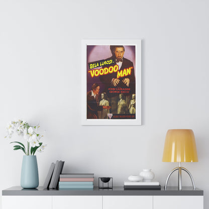 VOODOO MAN 1944 - Framed Movie Poster-The Sticker Space