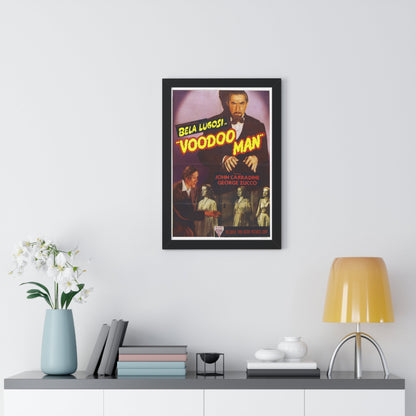 VOODOO MAN 1944 - Framed Movie Poster-The Sticker Space