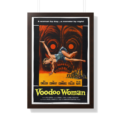 VOODOO WOMAN 1957 - Framed Movie Poster-20" x 30"-The Sticker Space