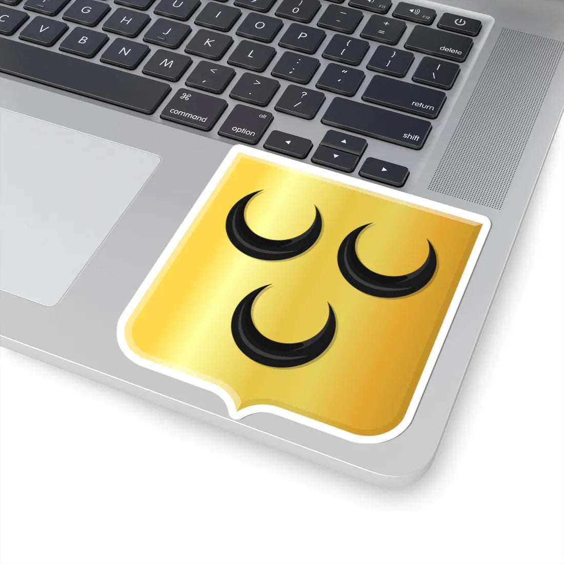 Voorschoten wapen 1817 (Netherlands) (Coat of Arms) STICKER Vinyl Kiss-Cut Decal - The Sticker Space